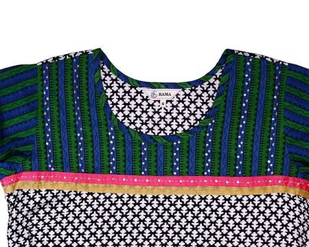 Printed 1421076 Rama Kurti, Color : Multi Color