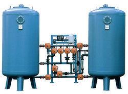 Mild Steel water softening plant, Control Type : Automatic
