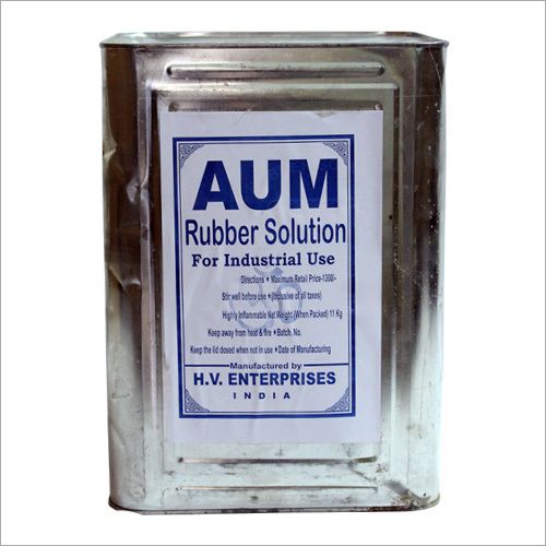 AUM Rubber Solution, for Leather goods, Footwear, Folders, Sofa, Chair, Matters, Paper Industry, Tape Industry