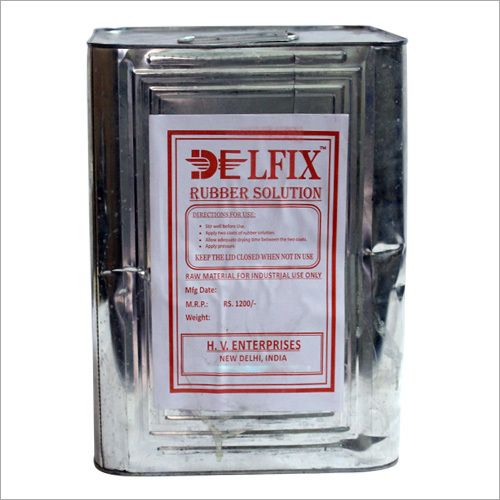 Delfix Rubber Solution, for Leather goods, Footwear, Folders, Sofa, Chair, Matters, Paper Industry