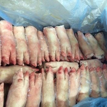Cleaned Frozen Pork Hind Feet