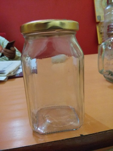 Non Polished Plain Honey Glass Jar, Capacity : 1ltr, 250ml, 500ml, 750ml