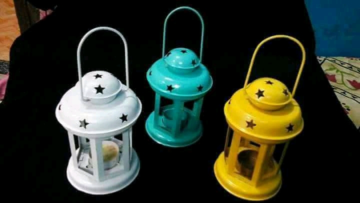 vintage candle lantern