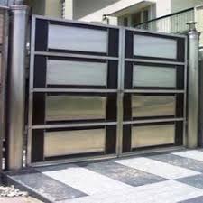 Stainless steel main doors