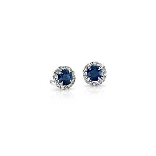Blue Sapphire Diamond Tops