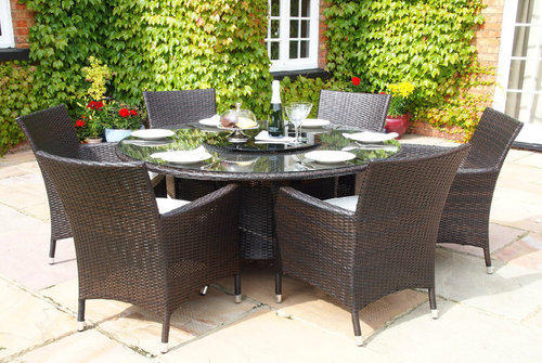 Rattan Dining Table Set