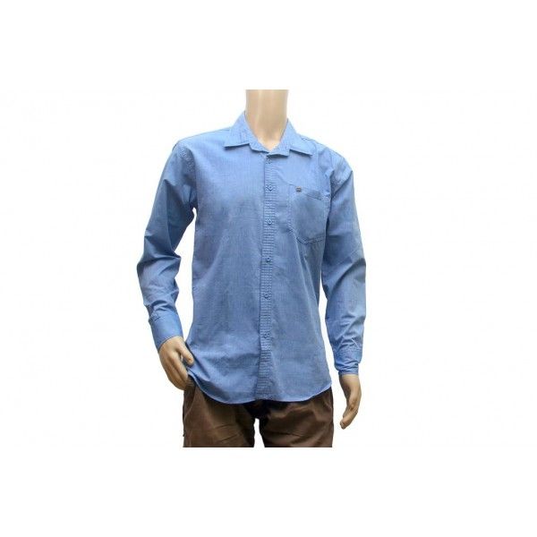 Mens Full Sleeve Plain Shirt