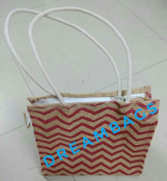 Jute Handbags, for Shopping, Style : Rope Handle