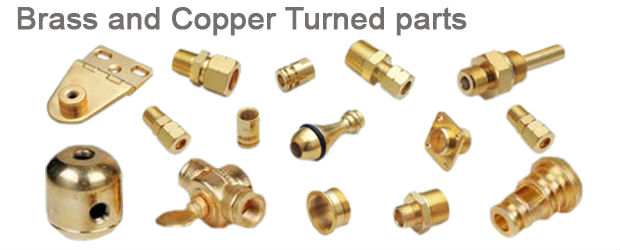 Brass and Copper Turned parts