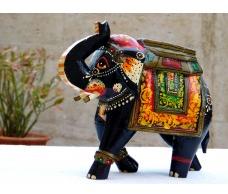 Handmade Wooden Elephant Showpiece