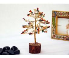 Multi Color Gemstone Tree for Peace and Happiness