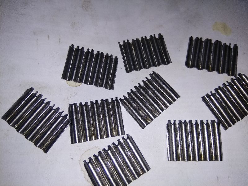 Iron corrugated fasteners, Length : One Inch