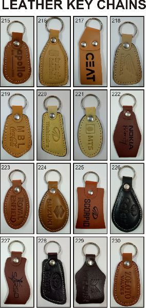 Leather Keychains