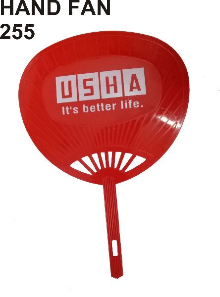 Usha Hand Fan, Color : Red