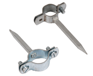 Steel Galvanised Saddle Clip (Light Saddle)