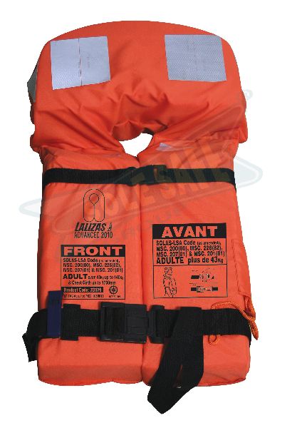 Advanced Folding Life Jacket, Inside material : EPE foamed polyethylene