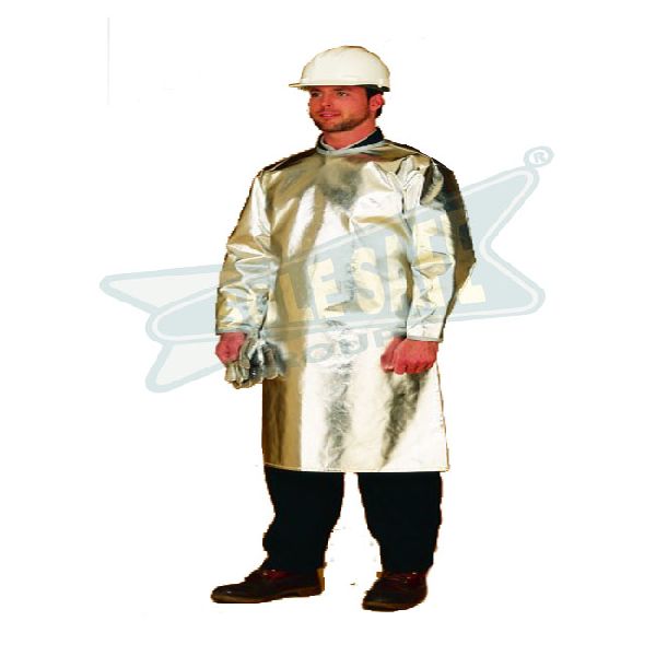 aluminized long coat