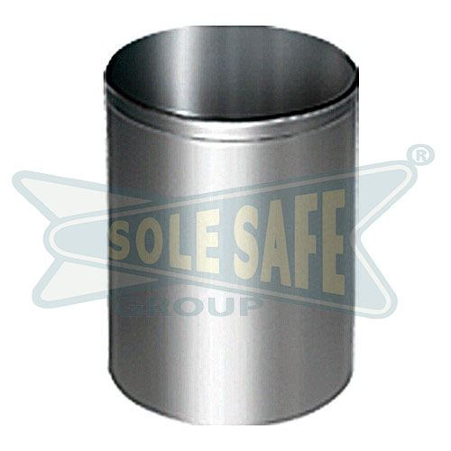 Round Stainless Steel Dustbin, for Indoor Places, Capacity : 50 Litre