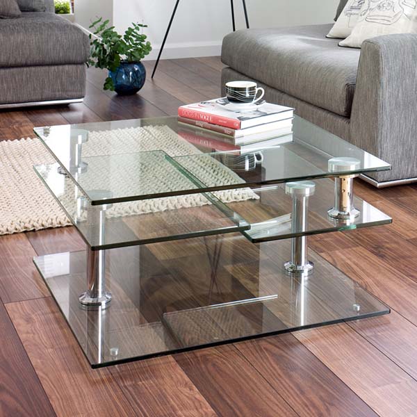 glass coffee tables