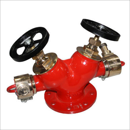 Double Hydrant Valve, for Fire fighting emergency rescue