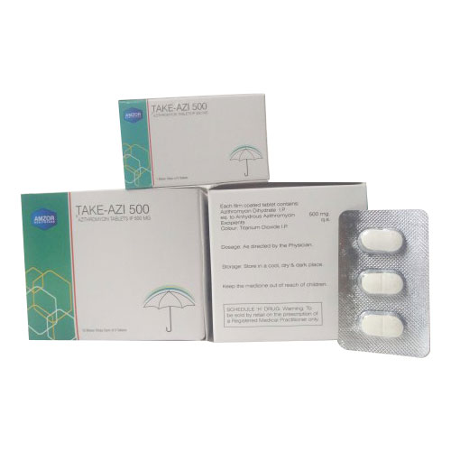AZITHROMYCIN 500 MG Tablets