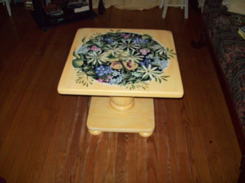 Hand Painted Coffee Table