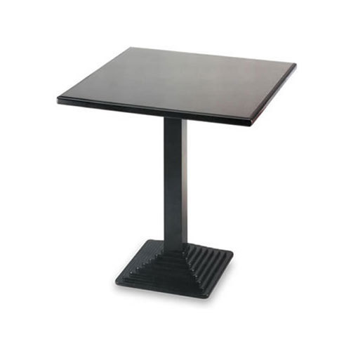 Wood Hotel Standing Tables, Color : Black
