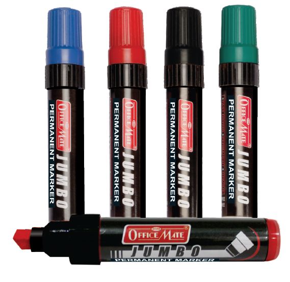 Soni Officemate Jumbo Permanent Marker Pens