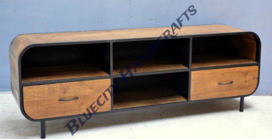 Matrial used iron Mango Wood 1960 TV Unit