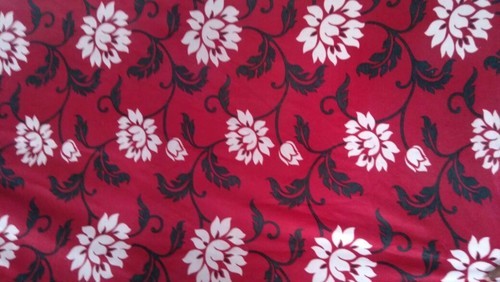 Red Colored 5D Winter Bed Sheets