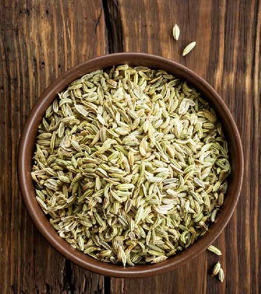 Raw Fennel Seeds, for Food, Color : Green