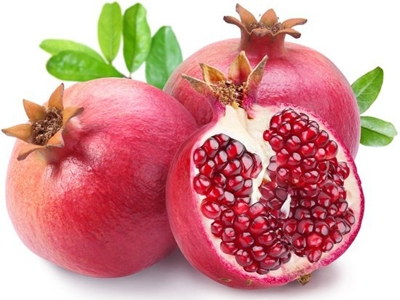 Organic fresh pomegranate