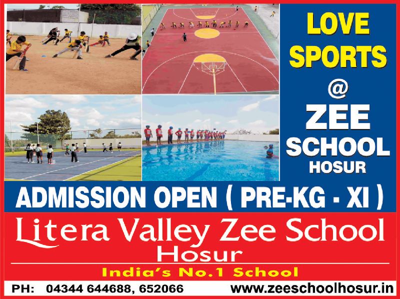 Hosur School - Litera Valley Zee School