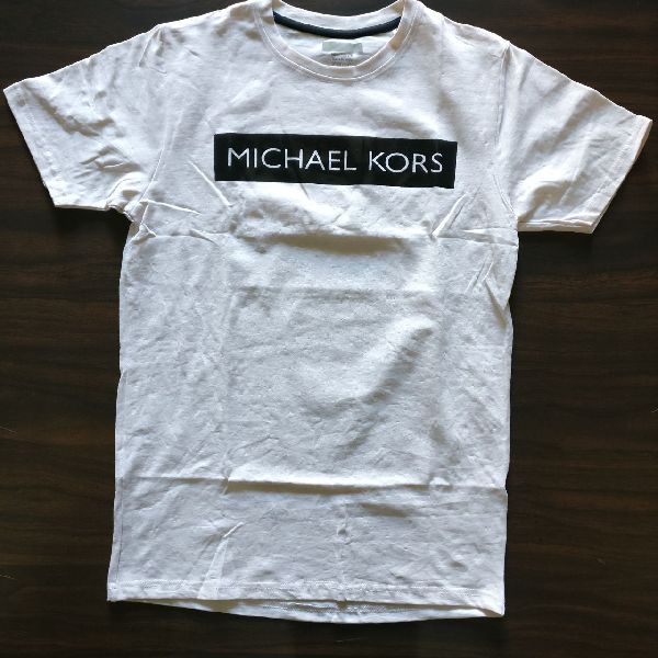 Michael Kors Half Sleeve Round Neck T-Shirts, Size : M, - Sky Style,  Ghazipur, Uttar Pradesh