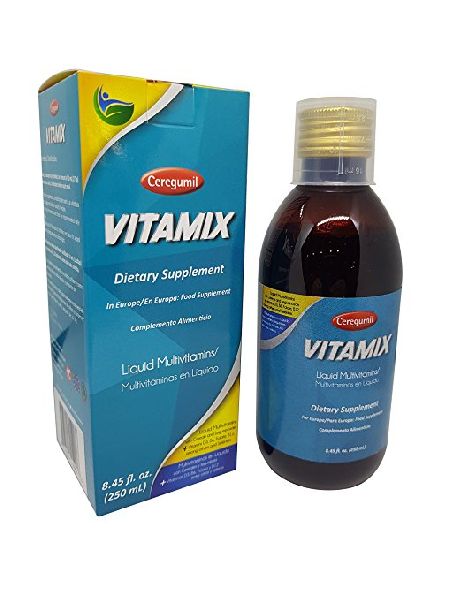 Ceregumil VITAMIX Syrup Multivitamin with Vitamin B Complex, Vitamin D3 & Biotin, Children & Adults