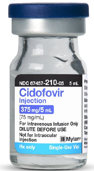 375 mg cidofovir injection