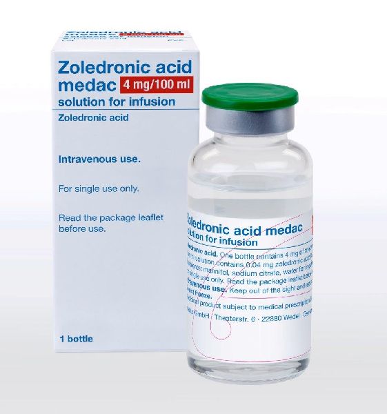 Zoledronic acid injection, CAS No. : 2932482304582