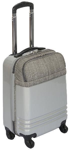 Polycarbonate inch Grey Hardsided Cabin Bag