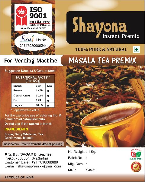 Shayona Masala Tea Premix