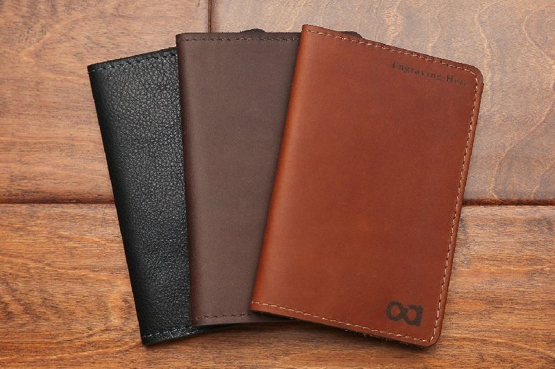 Leather Covered Notebook, for Office, School, Colllege, etc.