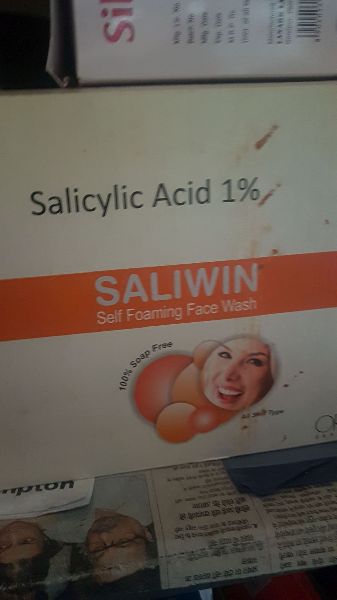 Saliwin Self Foaming Face Wash, Feature : 100% Soap Free
