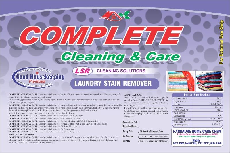 Laundry Stain Remover LSR