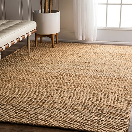 Jute Carpets, for On Floor, Technics : Woven