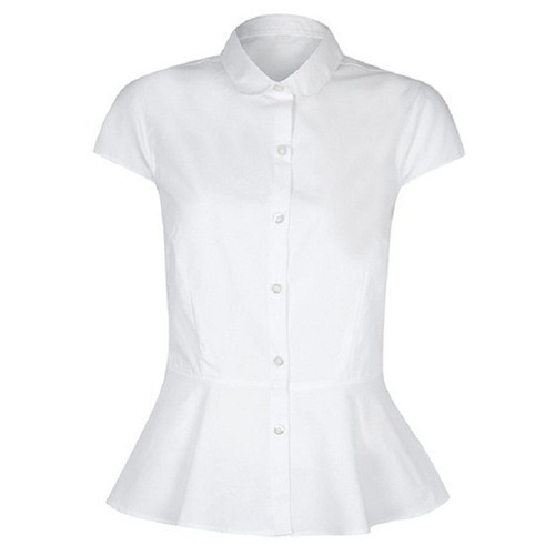 Girls White School Shirts
