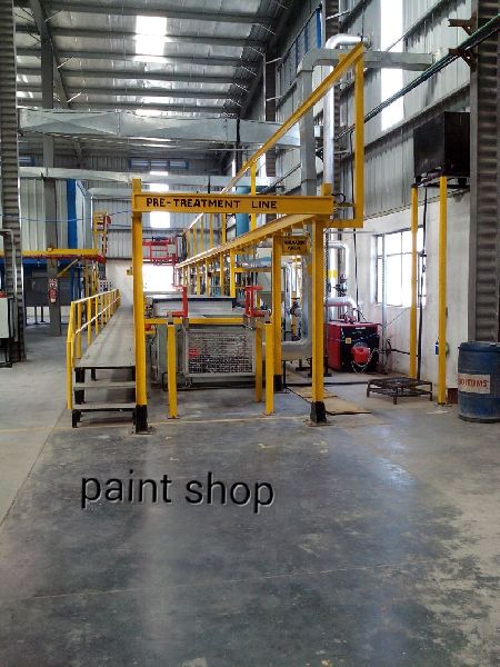 Iron Angle Bars Paint Booth, Power : Electric Powered