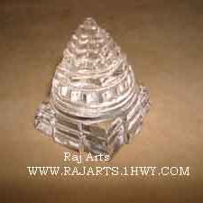 Crystal Sphatik Stone Shree Shri Yantra