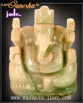 Jade Stone Ganesha