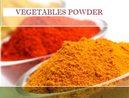 vegetables powder