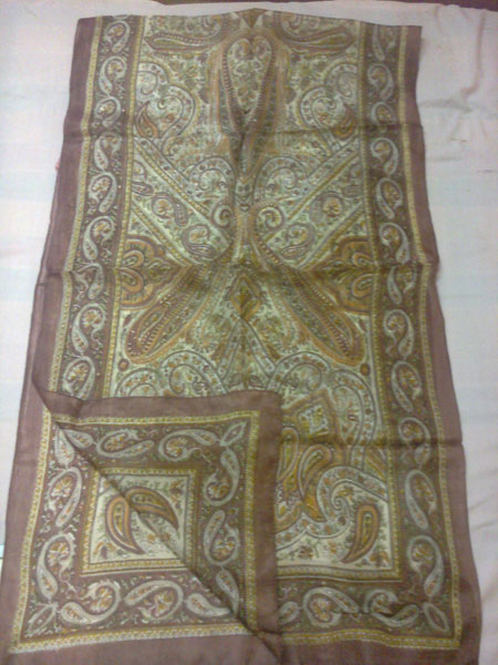 Pure Kashmiri Silk Scarves