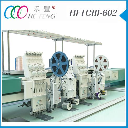 Taping mixed embroidery machine